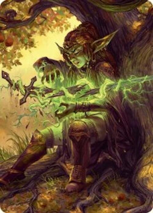 Reclamation Sage Art Card (45/54) [Foundations Art Series] | Good Games Adelaide SA