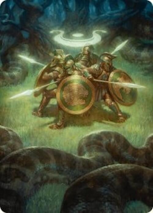 Anthem of Champions Art Card (47/54) [Foundations Art Series] | Good Games Adelaide SA