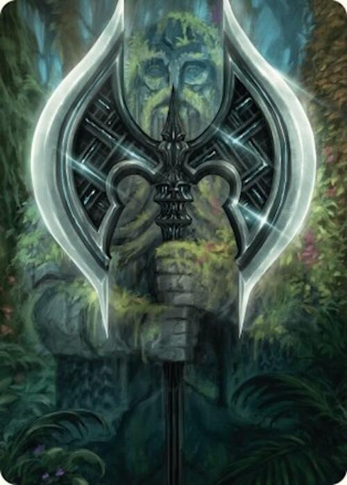 Leyline Axe Art Card (18/54) [Foundations Art Series] | Good Games Adelaide SA