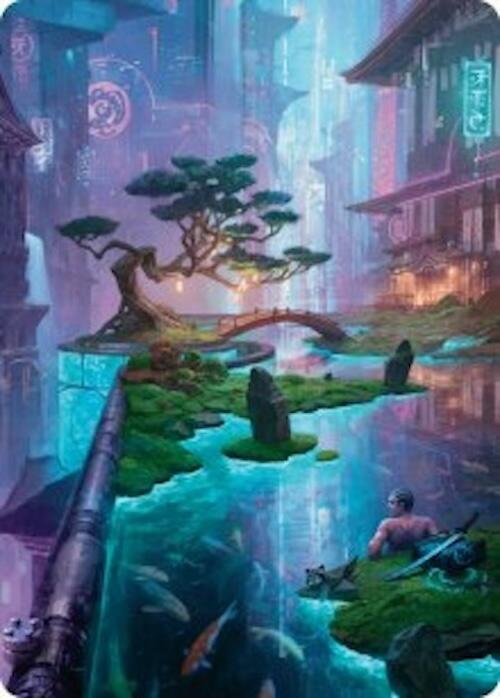 Island Art Card (22/54) [Foundations Art Series] | Good Games Adelaide SA