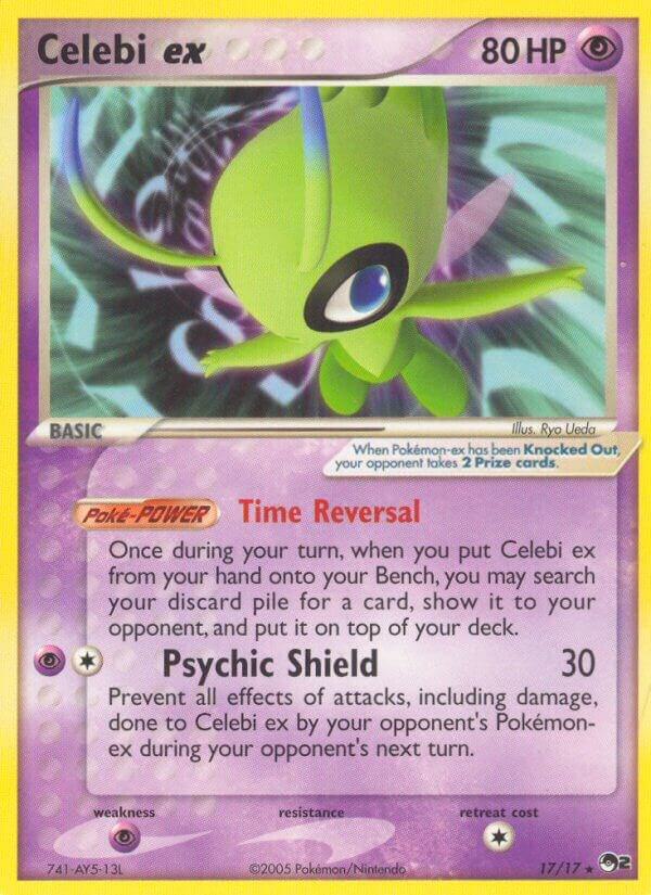 Celebi ex Non Holo 017/017 (POP Series 2)  | Good Games Adelaide SA