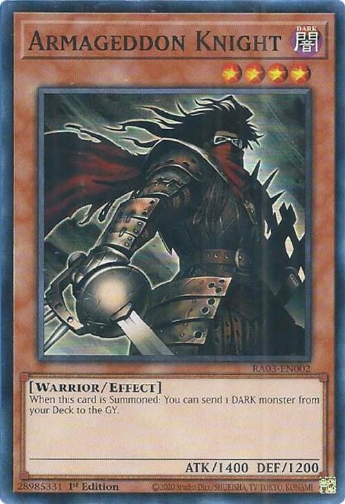 Armageddon Knight [RA03-EN002] Super Rare | Good Games Adelaide SA