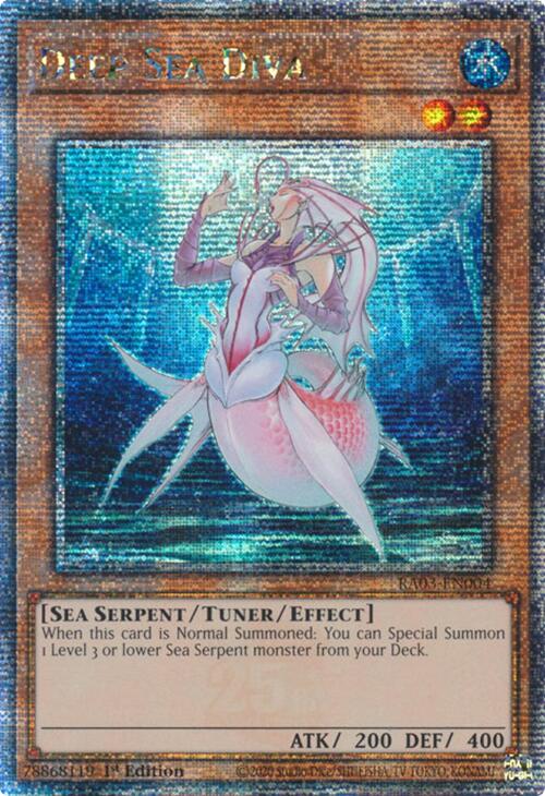 Deep Sea Diva (Quarter Century Secret Rare) [RA03-EN004] Quarter Century Secret Rare | Good Games Adelaide SA