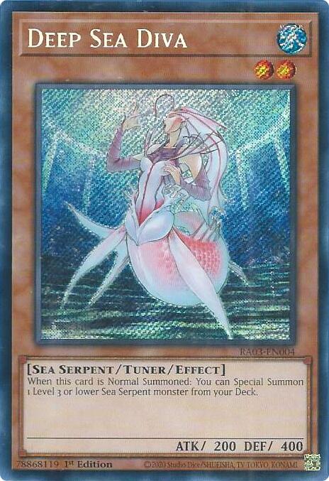 Deep Sea Diva (Secret Rare) [RA03-EN004] Secret Rare | Good Games Adelaide SA