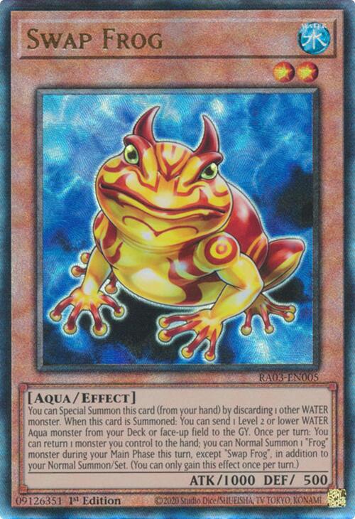 Swap Frog (UTR) [RA03-EN005] Ultimate Rare | Good Games Adelaide SA