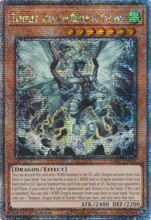 Tempest, Dragon Ruler of Storms (Quarter Century Secret Rare) [RA03-EN011] Quarter Century Secret Rare | Good Games Adelaide SA