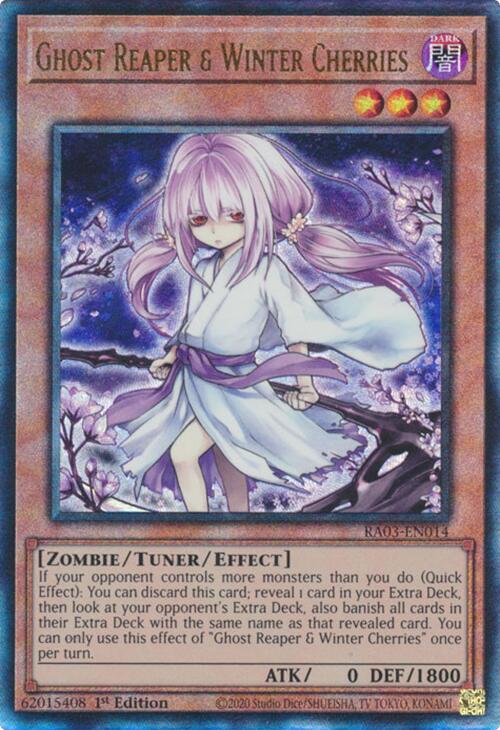 Ghost Reaper & Winter Cherries (UTR) [RA03-EN014] Ultimate Rare | Good Games Adelaide SA