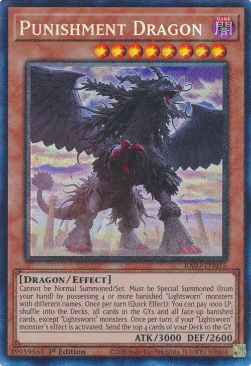Punishment Dragon (CR) [RA03-EN015] Collector's Rare | Good Games Adelaide SA
