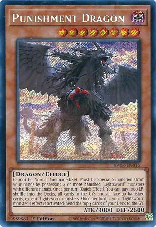 Punishment Dragon (Secret Rare) [RA03-EN015] Secret Rare | Good Games Adelaide SA