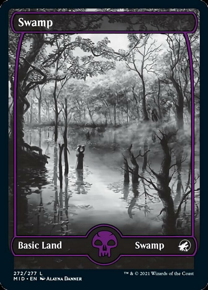 Swamp (272) [Innistrad: Midnight Hunt] | Good Games Adelaide SA