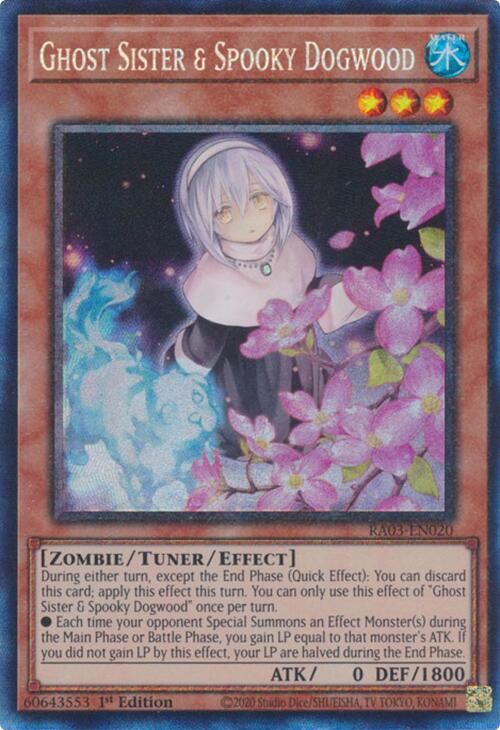 Ghost Sister & Spooky Dogwood (Alternate Art) (CR) [RA03-EN020] Collector's Rare | Good Games Adelaide SA