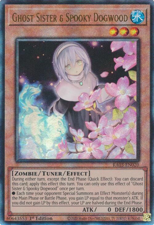 Ghost Sister & Spooky Dogwood (UTR) [RA03-EN020] Ultimate Rare | Good Games Adelaide SA