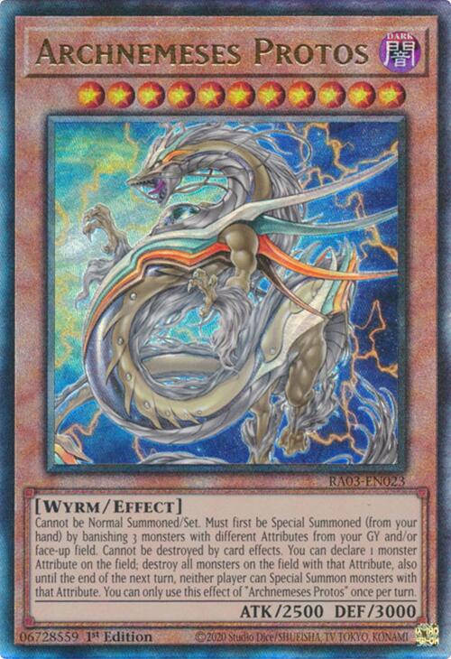 Archnemeses Protos (UTR) [RA03-EN023] Ultimate Rare | Good Games Adelaide SA