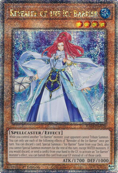 Revealer of the Ice Barrier (Quarter Century Secret Rare) [RA03-EN028] Quarter Century Secret Rare | Good Games Adelaide SA