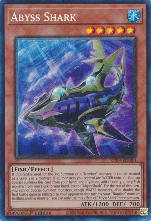 Abyss Shark (CR) [RA03-EN030] Collector's Rare | Good Games Adelaide SA
