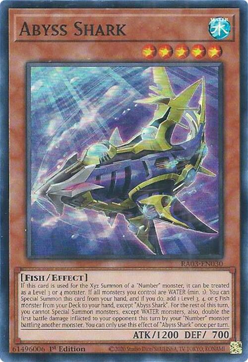 Abyss Shark [RA03-EN030] Super Rare | Good Games Adelaide SA