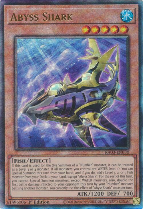 Abyss Shark (UTR) [RA03-EN030] Ultimate Rare | Good Games Adelaide SA