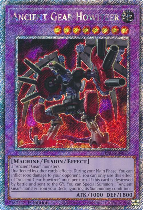 Ancient Gear Howitzer (Platinum Secret Rare) [RA03-EN035] Platinum Secret Rare | Good Games Adelaide SA