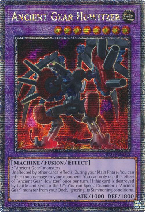 Ancient Gear Howitzer (Quarter Century Secret Rare) [RA03-EN035] Quarter Century Secret Rare | Good Games Adelaide SA