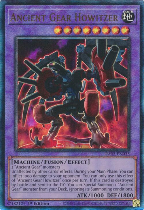 Ancient Gear Howitzer (UTR) [RA03-EN035] Ultimate Rare | Good Games Adelaide SA