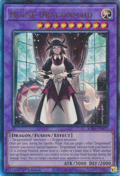House Dragonmaid (UTR) [RA03-EN037] Ultimate Rare | Good Games Adelaide SA