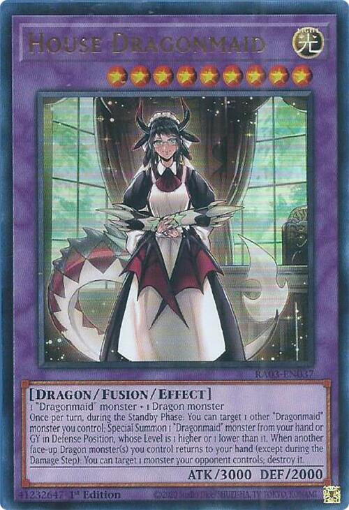 House Dragonmaid (UR) [RA03-EN037] Ultra Rare | Good Games Adelaide SA