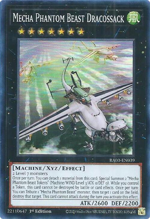 Mecha Phantom Beast Dracossack [RA03-EN039] Super Rare | Good Games Adelaide SA