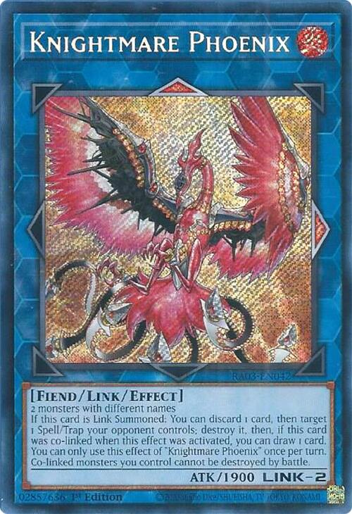 Knightmare Phoenix (Secret Rare) [RA03-EN042] Secret Rare | Good Games Adelaide SA