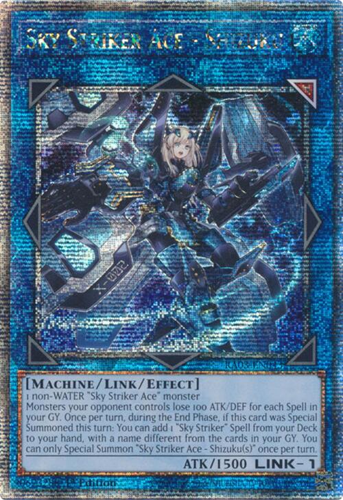 Sky Striker Ace - Shizuku (Quarter Century Secret Rare) [RA03-EN043] Quarter Century Secret Rare | Good Games Adelaide SA