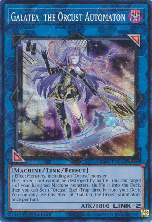 Galatea, the Orcust Automaton (CR) [RA03-EN044] Collector's Rare | Good Games Adelaide SA