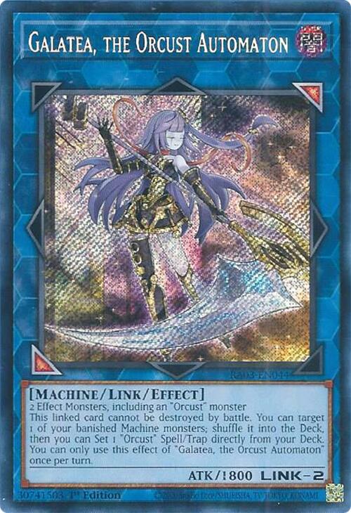Galatea, the Orcust Automaton (Secret Rare) [RA03-EN044] Secret Rare | Good Games Adelaide SA