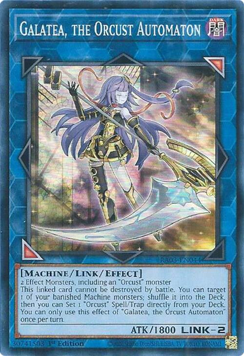 Galatea, the Orcust Automaton [RA03-EN044] Super Rare | Good Games Adelaide SA