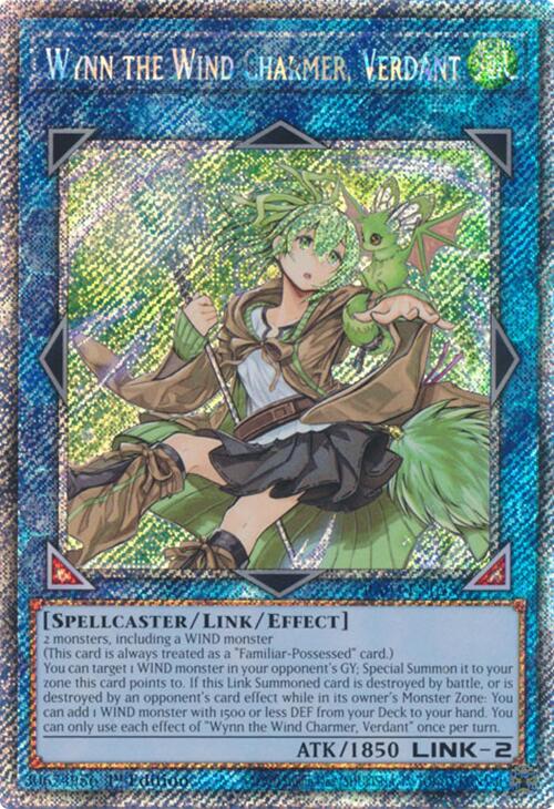 Wynn the Wind Charmer, Verdant (Platinum Secret Rare) [RA03-EN045] Platinum Secret Rare | Good Games Adelaide SA