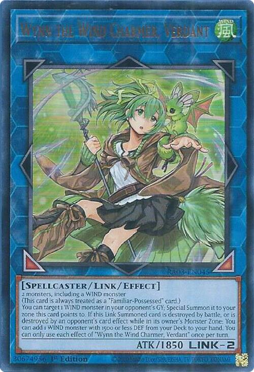 Wynn the Wind Charmer, Verdant (UR) [RA03-EN045] Ultra Rare | Good Games Adelaide SA