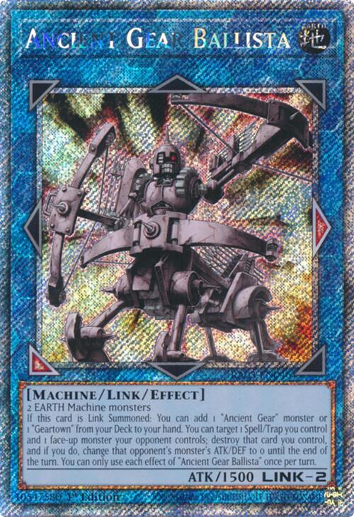 Ancient Gear Ballista (Platinum Secret Rare) [RA03-EN046] Platinum Secret Rare | Good Games Adelaide SA