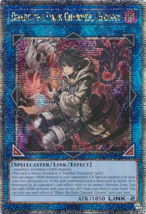 Dharc the Dark Charmer, Gloomy (Quarter Century Secret Rare) [RA03-EN048] Quarter Century Secret Rare | Good Games Adelaide SA