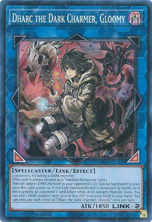 Dharc the Dark Charmer, Gloomy [RA03-EN048] Super Rare | Good Games Adelaide SA