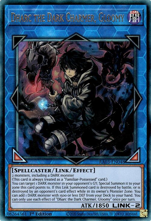 Dharc the Dark Charmer, Gloomy (UTR) [RA03-EN048] Ultimate Rare | Good Games Adelaide SA