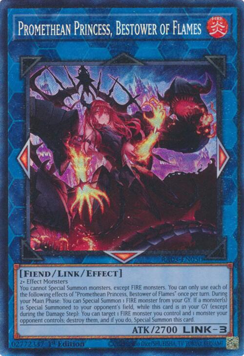 Promethean Princess, Bestower of Flames (CR) [RA03-EN050] Collector's Rare | Good Games Adelaide SA