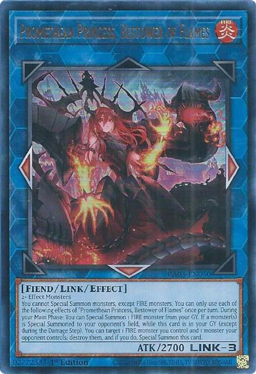 Promethean Princess, Bestower of Flames (UR) [RA03-EN050] Ultra Rare | Good Games Adelaide SA