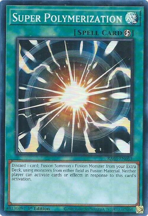 Super Polymerization [RA03-EN053] Super Rare | Good Games Adelaide SA