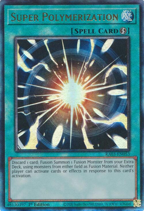 Super Polymerization (UTR) [RA03-EN053] Ultimate Rare | Good Games Adelaide SA