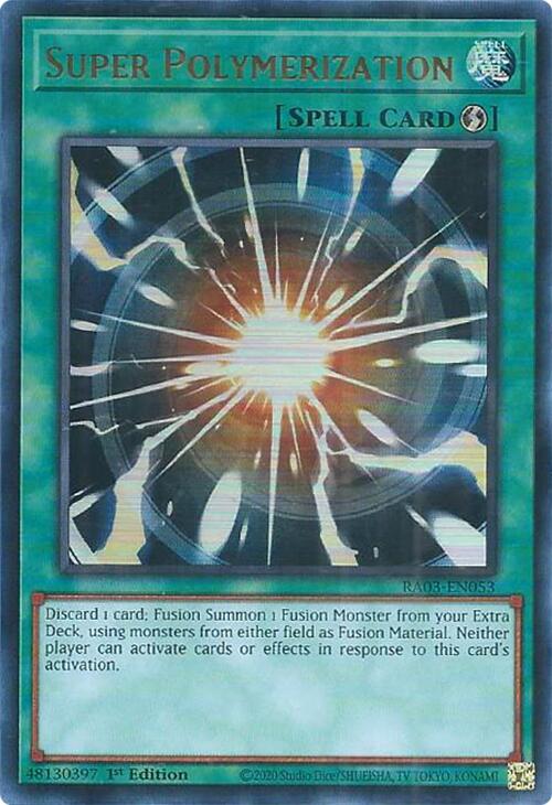 Super Polymerization (UR) [RA03-EN053] Ultra Rare | Good Games Adelaide SA