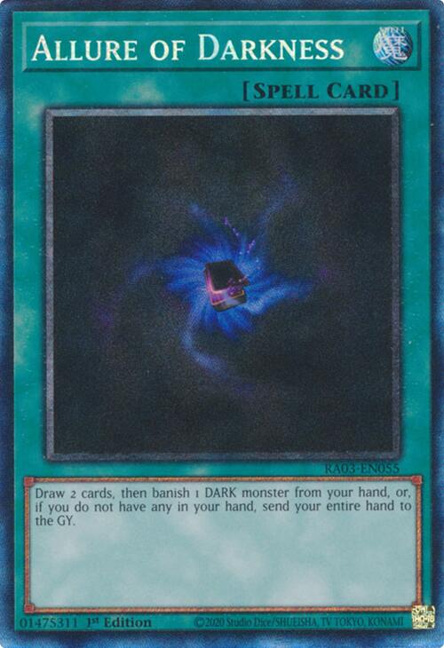 Allure of Darkness (CR) [RA03-EN055] Collector's Rare | Good Games Adelaide SA