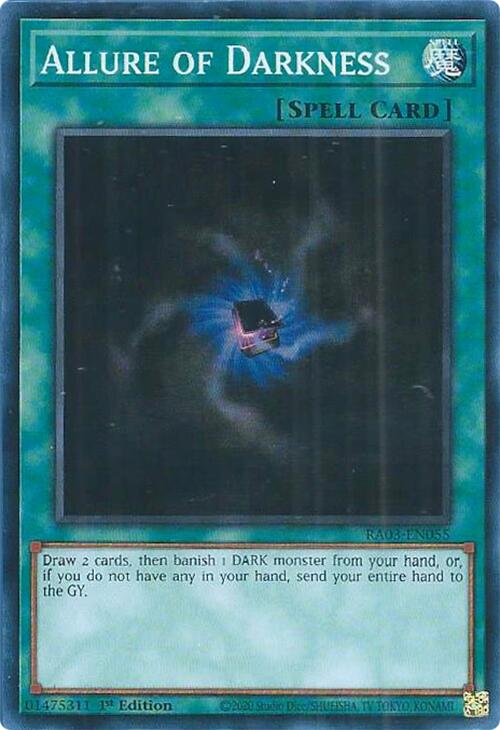 Allure of Darkness [RA03-EN055] Super Rare | Good Games Adelaide SA