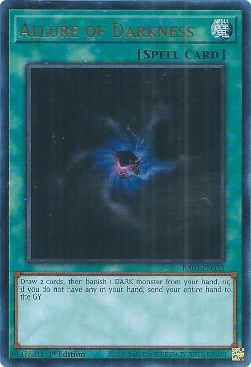 Allure of Darkness (UR) [RA03-EN055] Ultra Rare | Good Games Adelaide SA