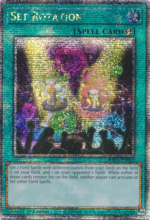 Set Rotation (Quarter Century Secret Rare) [RA03-EN065] Quarter Century Secret Rare | Good Games Adelaide SA