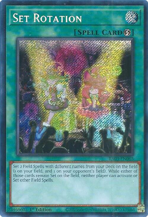 Set Rotation (Secret Rare) [RA03-EN065] Secret Rare | Good Games Adelaide SA