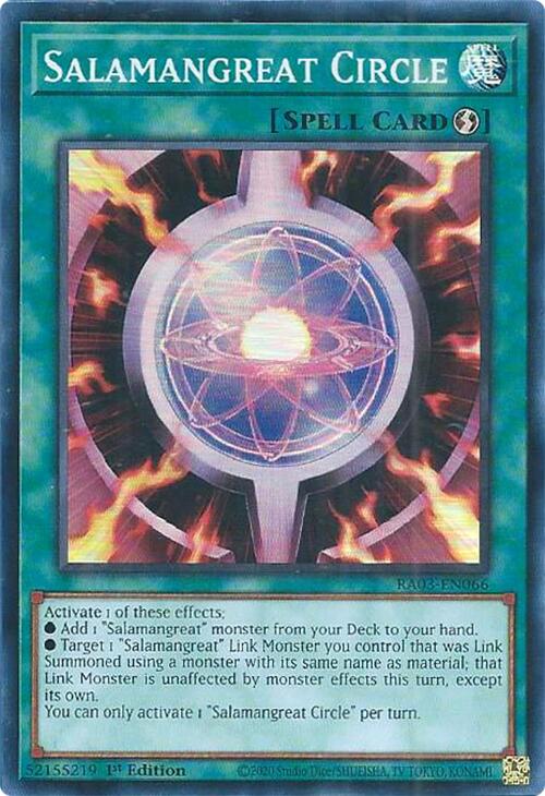 Salamangreat Circle [RA03-EN066] Super Rare | Good Games Adelaide SA
