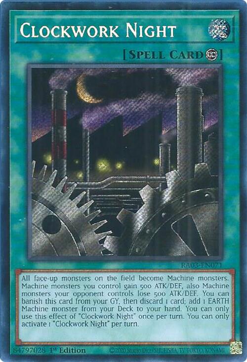 Clockwork Night (Secret Rare) [RA03-EN071] Secret Rare | Good Games Adelaide SA